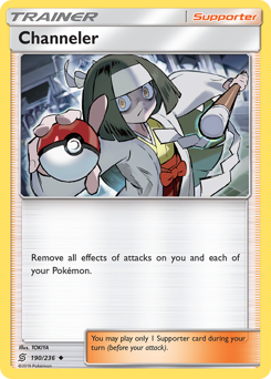 Pokemon Unified Minds Channeler - 190