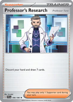 Pokemon Scarlet & Violet Professor's Research (Professor Turo) - 190
