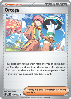 Pokemon Obsidian Flames Ortega - 190