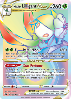 Pokemon Astral Radiance Hisuian Lilligant VSTAR - 190