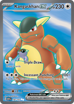 Pokemon 151 Kangaskhan ex - 190