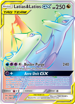 Pokemon Team Up Latias & Latios-GX - 190