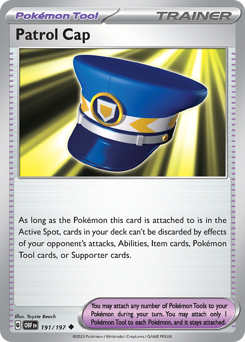 Pokemon Obsidian Flames Patrol Cap - 191