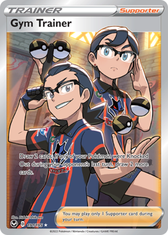 Pokemon Silver Tempest Gym Trainer - 191