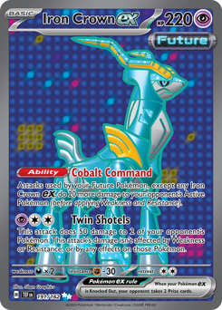 Pokemon Temporal Forces Iron Crown ex - 191