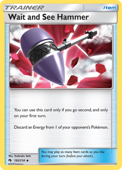Pokemon Lost Thunder Wait and See Hammer - 192