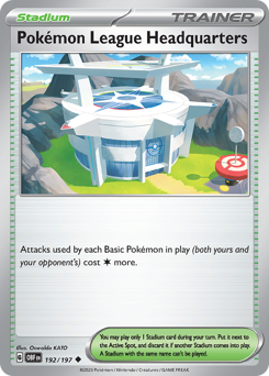 Pokemon Obsidian Flames Pokémon League Headquarters - 192