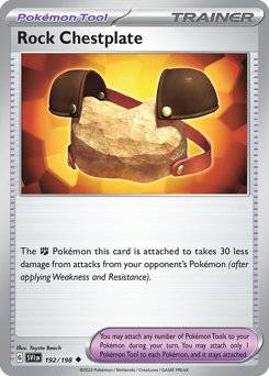 Pokemon Scarlet & Violet Rock Chestplate - 192