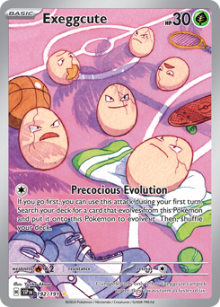 Pokemon Surging Sparks Exeggcute - 192