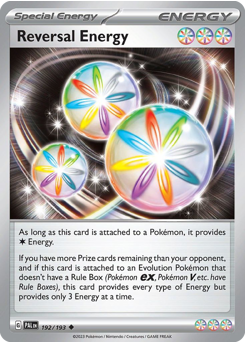 Pokemon Paldea Evolved Reversal Energy - 192