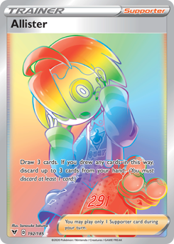 Pokemon Vivid Voltage Allister - 192