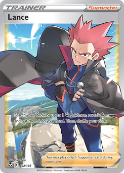 Pokemon Silver Tempest Lance - 192