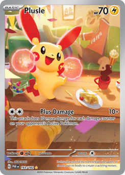 Pokemon Paradox Rift Plusle - 193