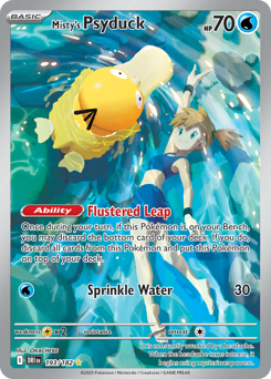 Pokemon Destined Rivals Misty's Psyduck - 193