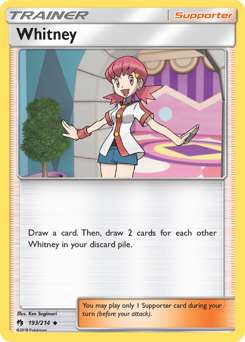 Pokemon Lost Thunder Whitney - 193