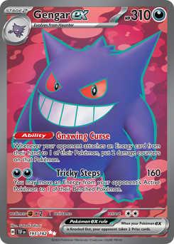 Pokemon Temporal Forces Gengar ex - 193