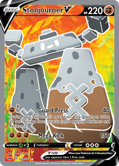 Pokemon Sword & Shield Stonjourner V - 193