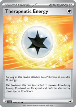Pokemon Paldea Evolved Therapeutic Energy - 193