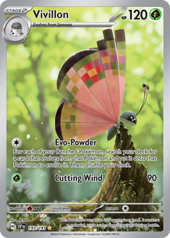 Pokemon Surging Sparks Vivillon - 193