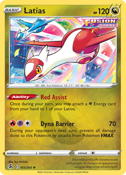 Pokemon Fusion Strike Latias - 193