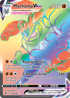 Pokemon Astral Radiance Machamp VMAX - 194