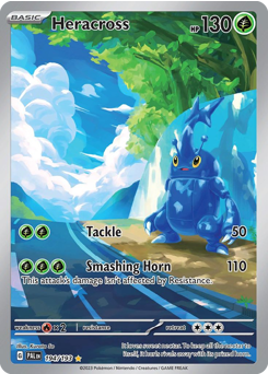 Pokemon Paldea Evolved Heracross - 194