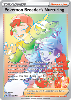Pokemon Darkness Ablaze Pokémon Breeder's Nurturing - 195