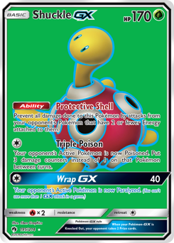 Pokemon Lost Thunder Shuckle-GX - 195