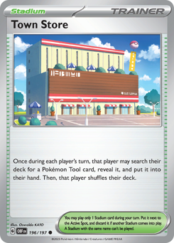 Pokemon Obsidian Flames Town Store - 196