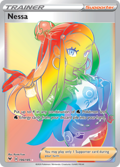 Pokemon Vivid Voltage Nessa - 196