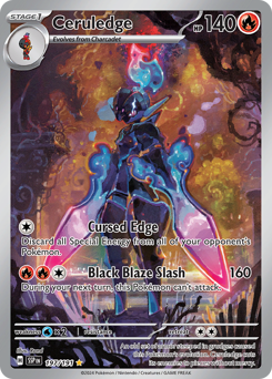 Pokemon Surging Sparks Ceruledge - 197