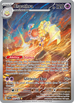 Pokemon Paradox Rift Espathra - 197