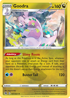 Pokemon Fusion Strike Goodra - 197