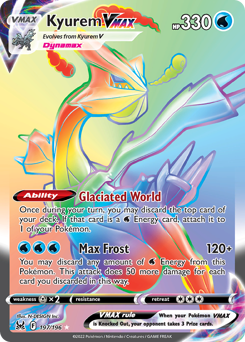Pokemon Lost Origin Kyurem VMAX - 197