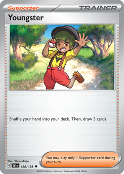 Pokemon Scarlet & Violet Youngster - 198