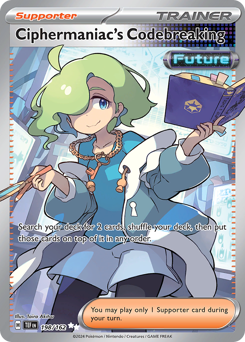 Pokemon Temporal Forces Ciphermaniac's Codebreaking - 198