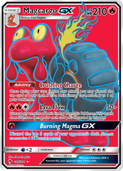 Pokemon Lost Thunder Magcargo-GX - 198