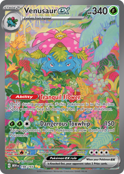 Pokemon 151 Venusaur ex - 198