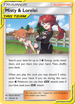 Pokemon Cosmic Eclipse Misty & Lorelei - 199