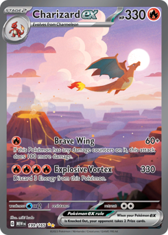 Pokemon 151 Charizard ex - 199