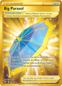 Pokemon Darkness Ablaze Big Parasol - 199