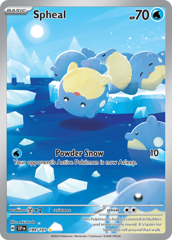 Pokemon Surging Sparks Spheal - 199