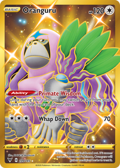 Pokemon Vivid Voltage Oranguru - 199