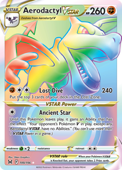 Pokemon Lost Origin Aerodactyl VSTAR - 199
