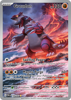 Pokemon Paradox Rift Groudon - 199