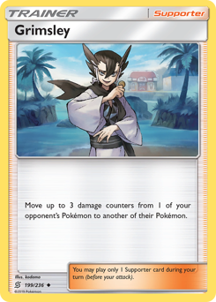 Pokemon Unified Minds Grimsley - 199
