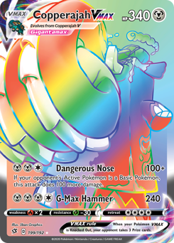 Pokemon Rebel Clash Copperajah VMAX - 199