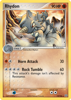 Pokemon Emerald Rhydon - 19