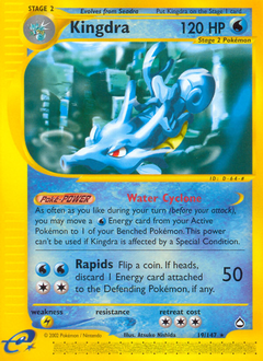 Pokemon Aquapolis Kingdra - 19