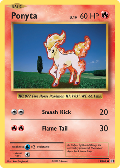 Pokemon Evolutions Ponyta - 19